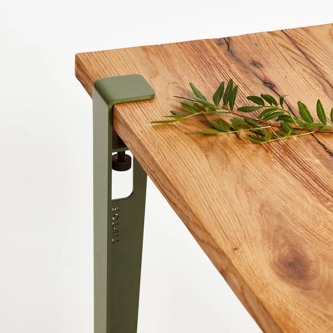 Table à manger TIPTOE 150x75cm - bois ancien recyclé