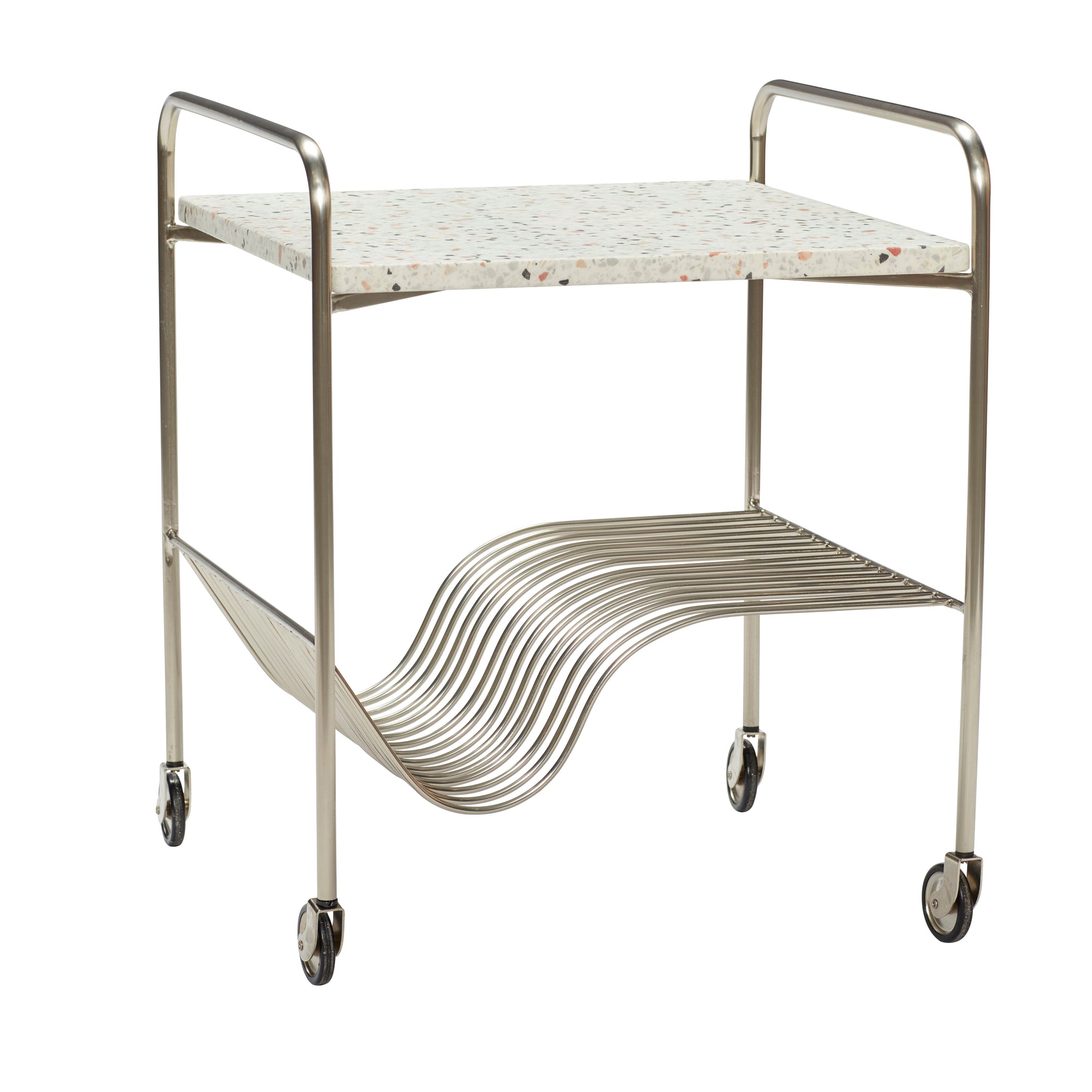 Wave Chariot Terrazzo/Nickel 