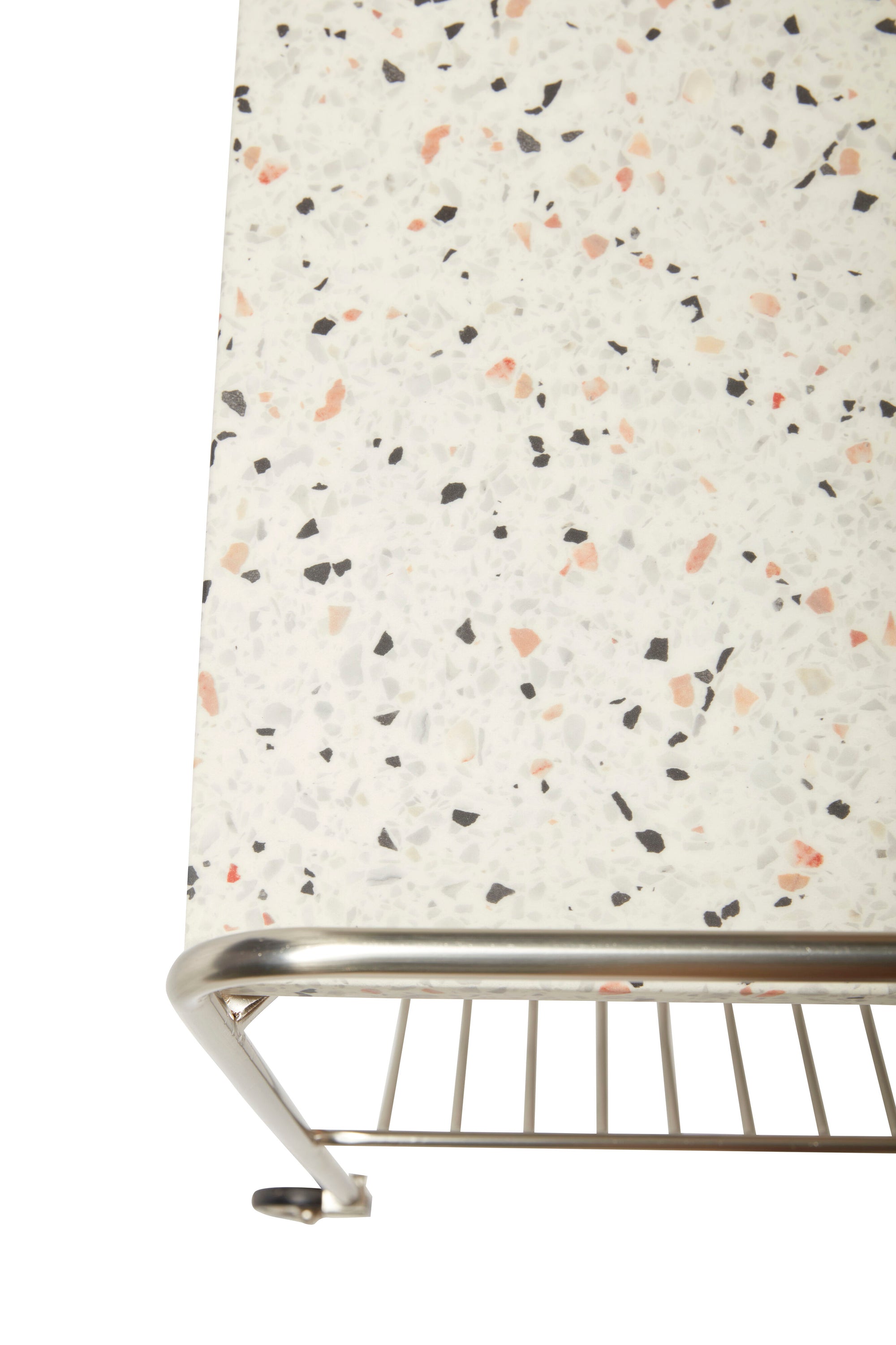 Wave Chariot Terrazzo/Nickel