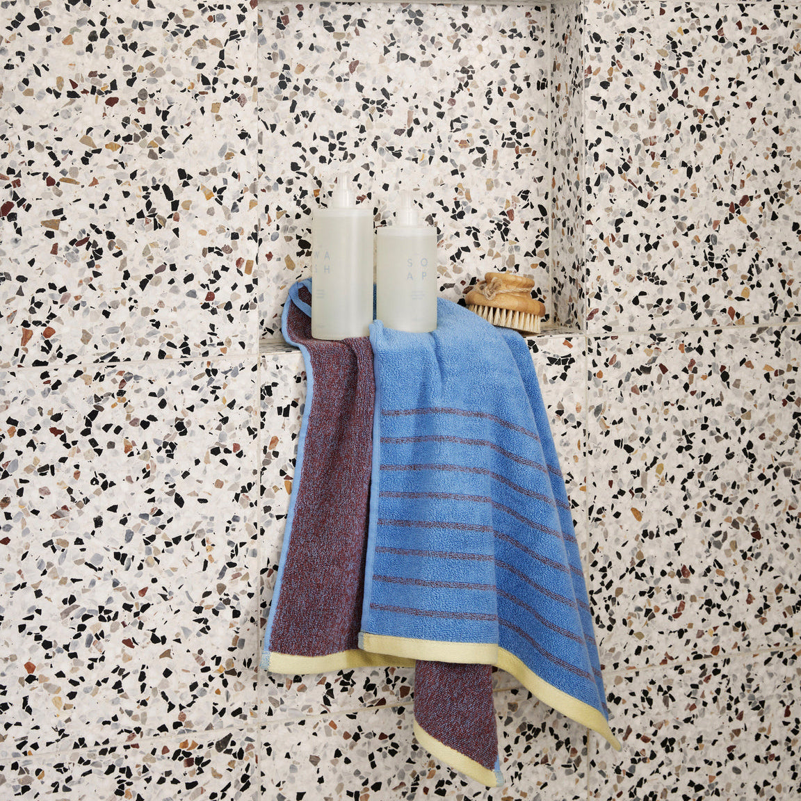 Serviette multicolore Promenade