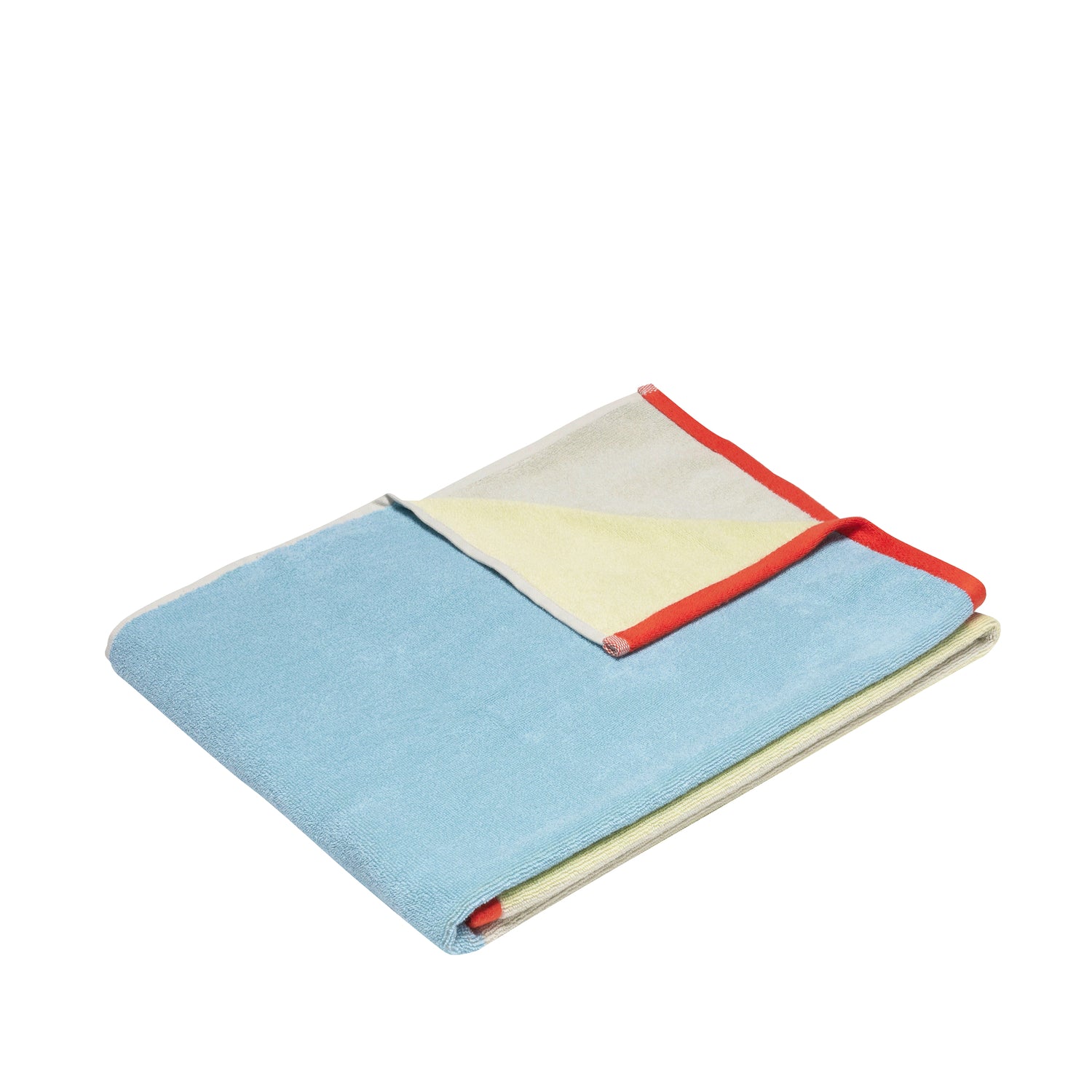 Serviette multicolore Block