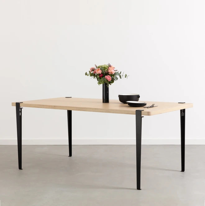 Table à manger BRIXTON – bois éco–certifié - 180x90cm