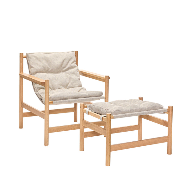 Heritage Armchair and Footstool