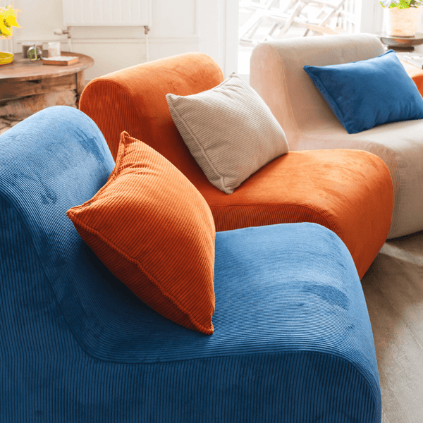 Very bleu lounge chair