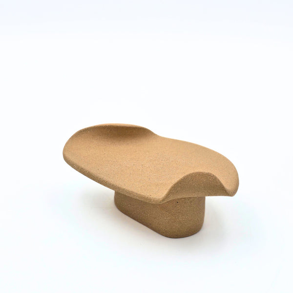 Set of 3 stoneware wall hooks Osmose