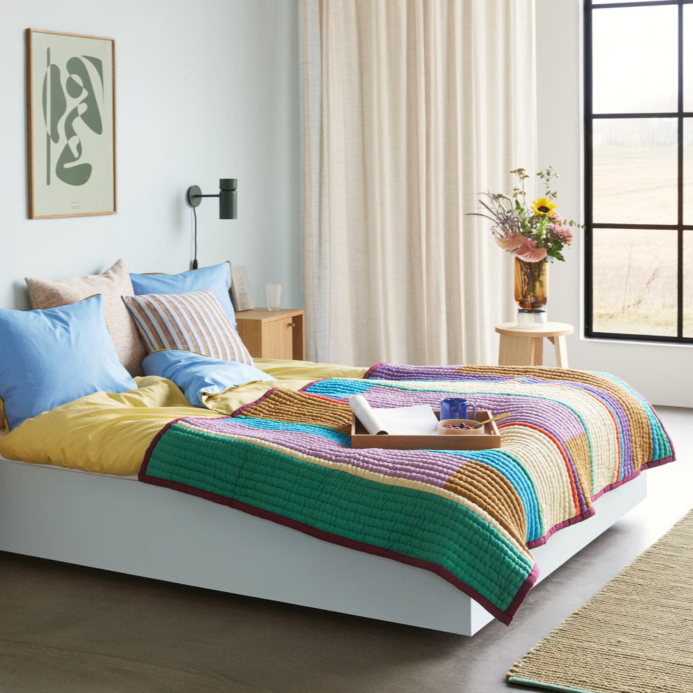 Pavillion Striped Quilt 