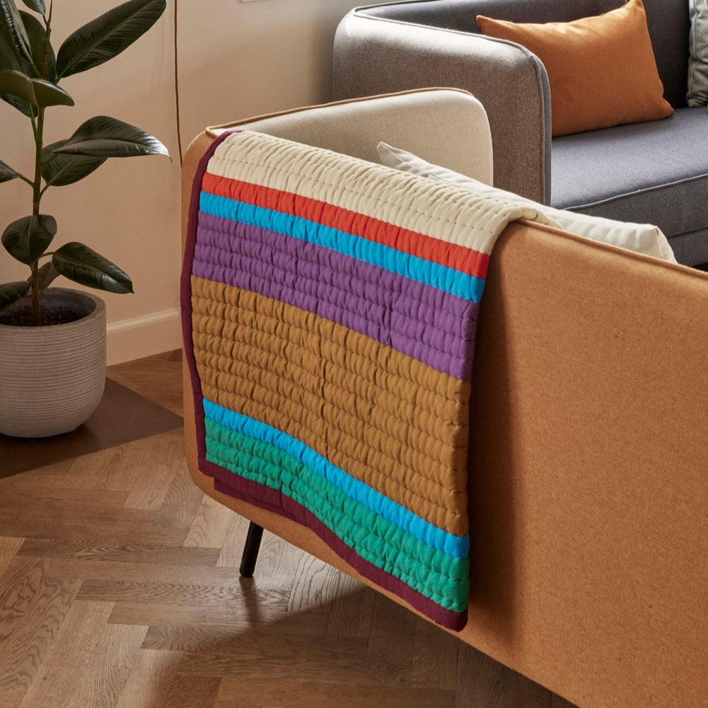 Pavillion Striped Quilt 