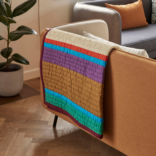 Pavillion Striped Quilt 