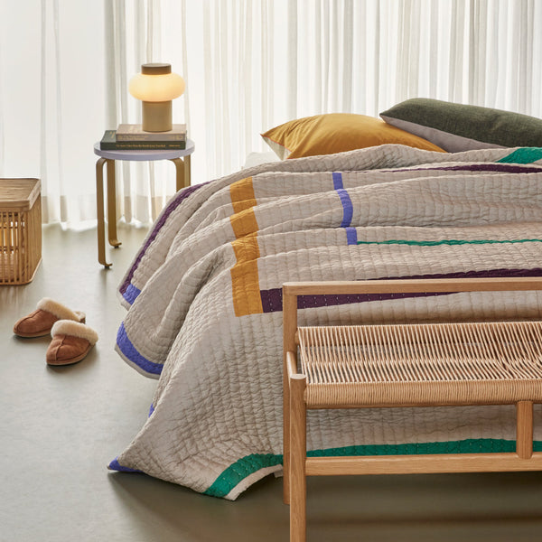 Couvre-lit matelassé