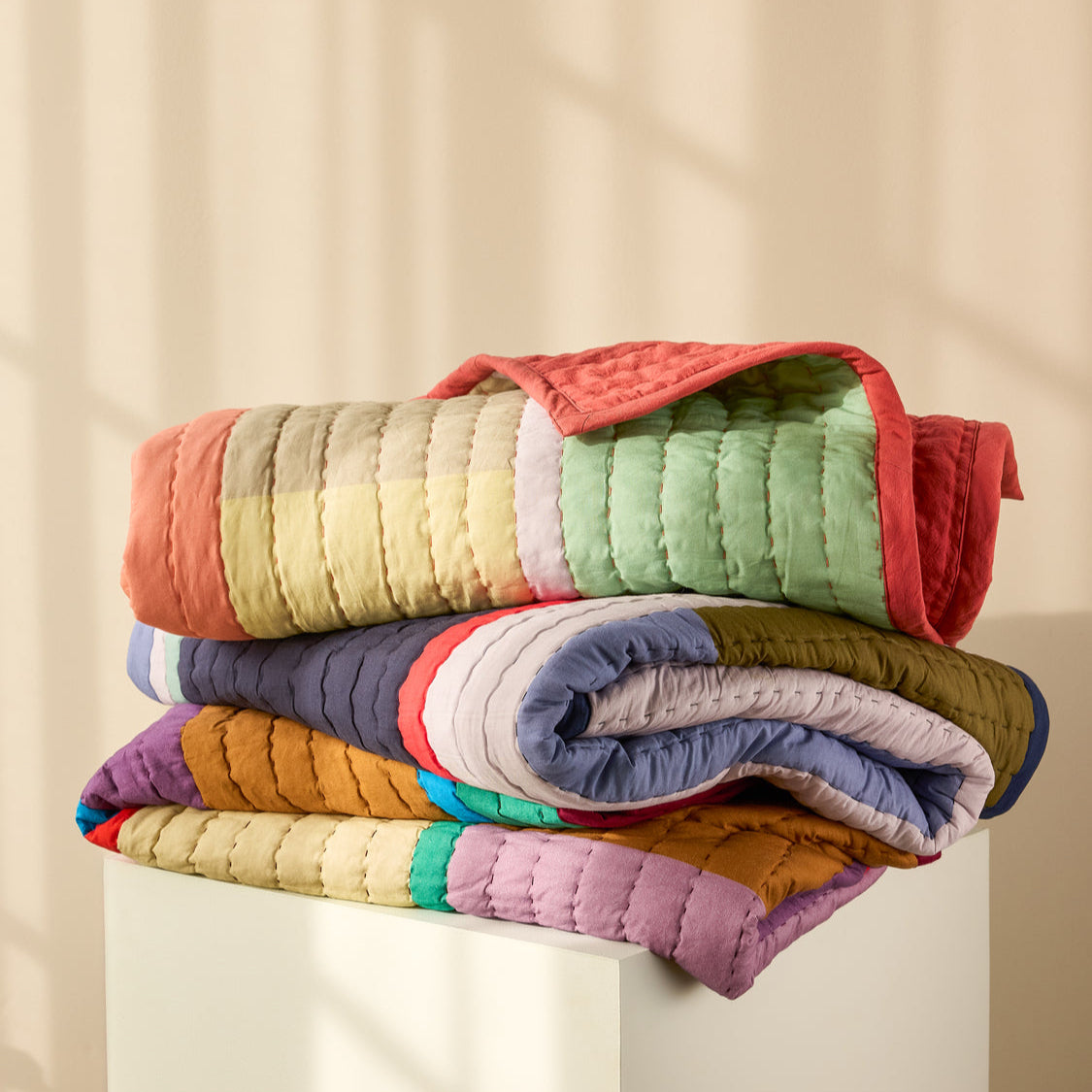 Pavillion Striped Quilt 