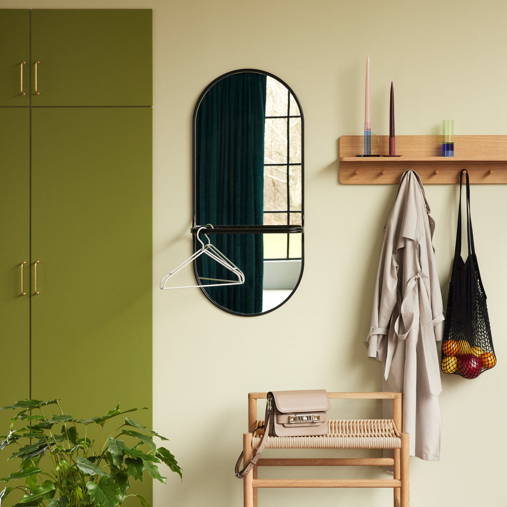 Space Coat Rack Shelf