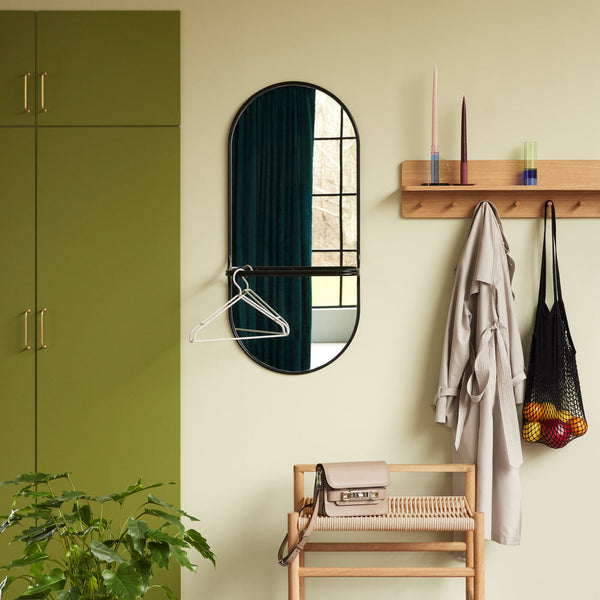 Space Coat Rack Shelf