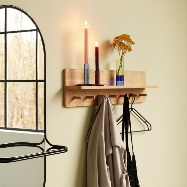 Space Coat Rack Shelf