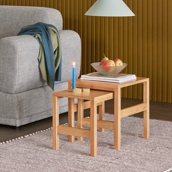 Lot de 2 tables d’appoint Puzzle