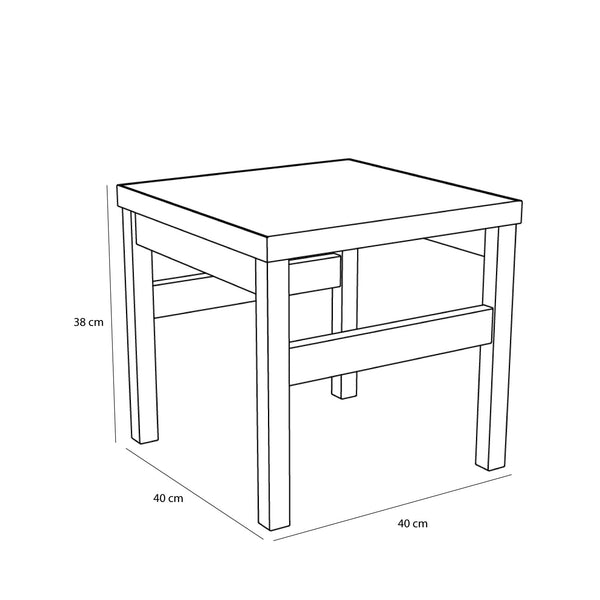 Confetti side table
