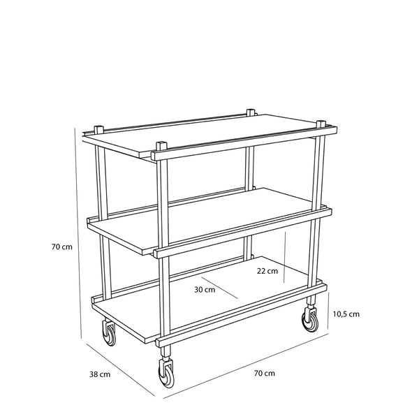 Craton serving tray
