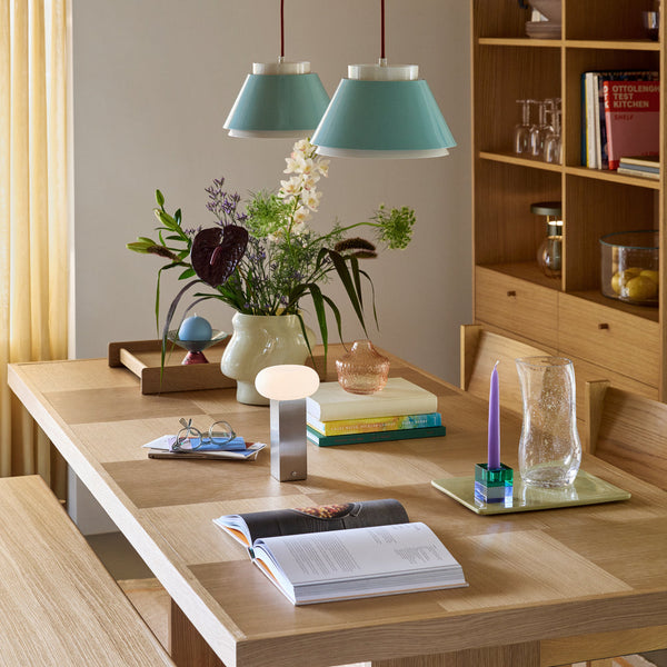 Low portable lamp 