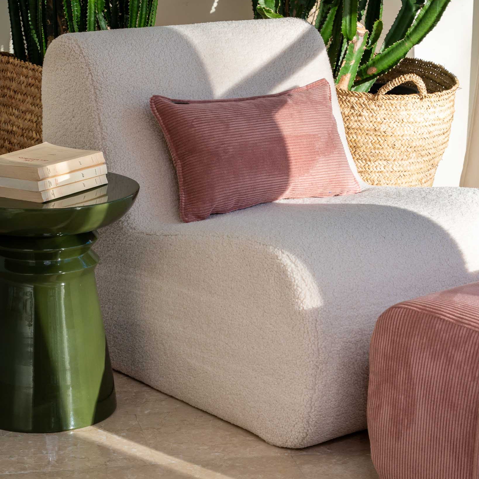 Fauteuil Schuss-écru