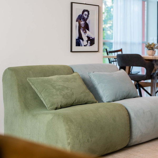 Schuss ecru cushion 60x40cm