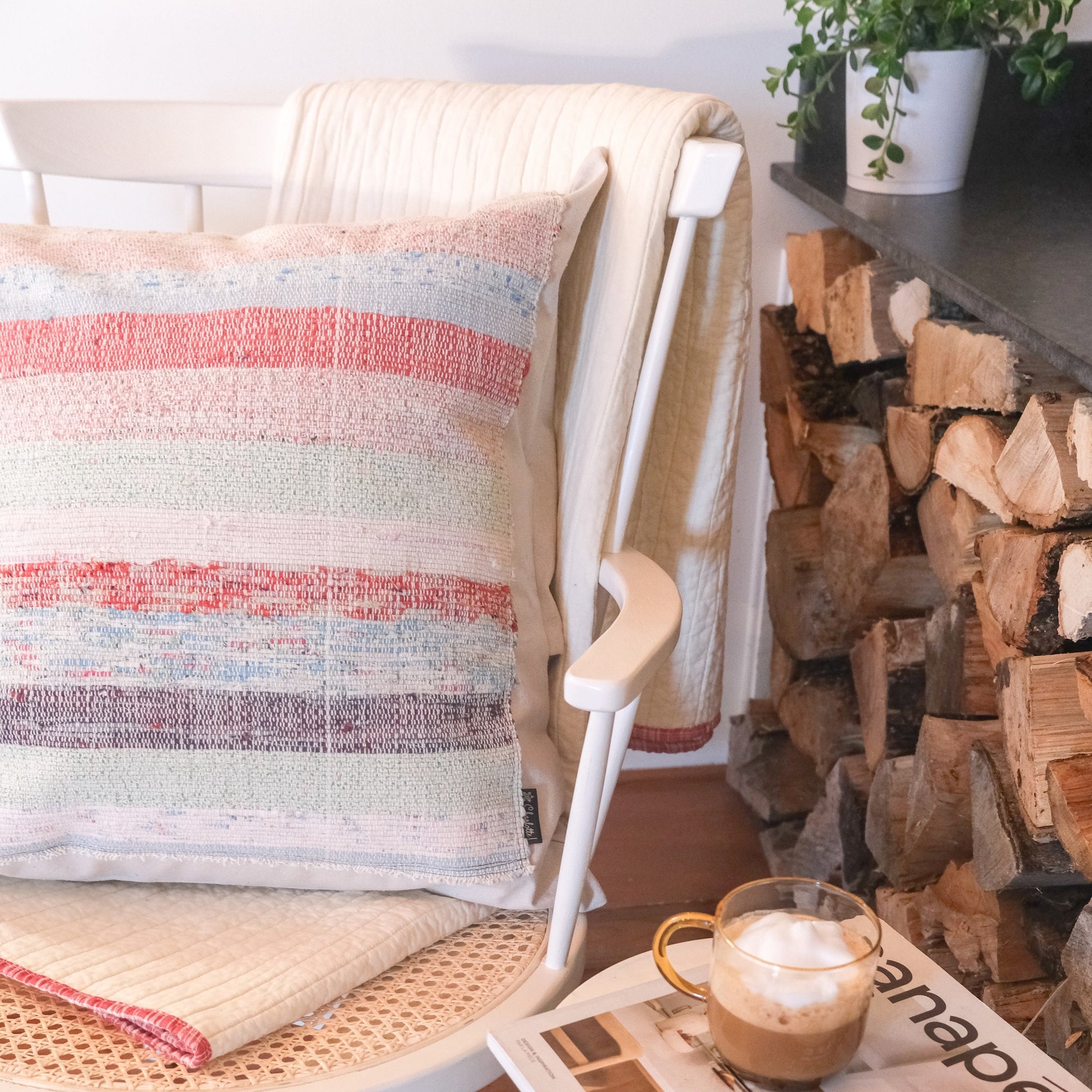 Coussin carré Charlotte!