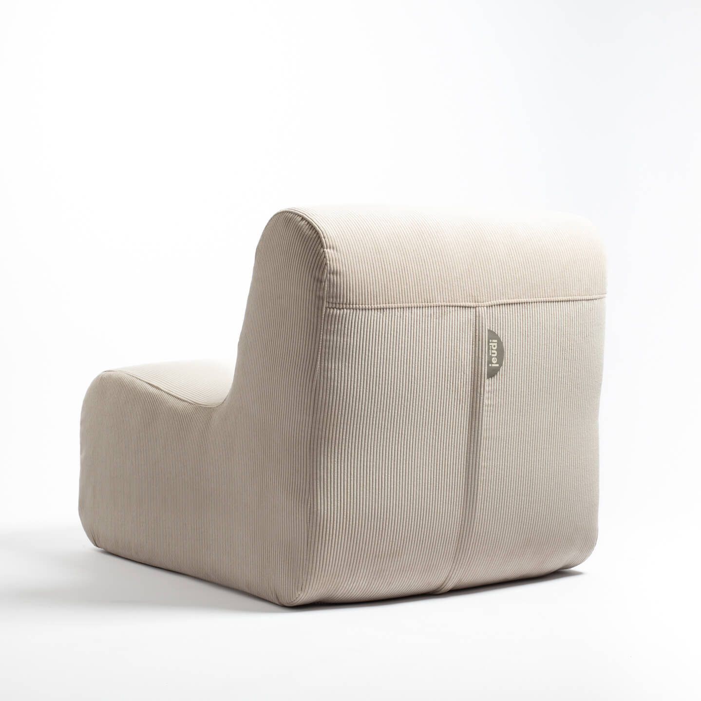 Pop-beige Fireside chair