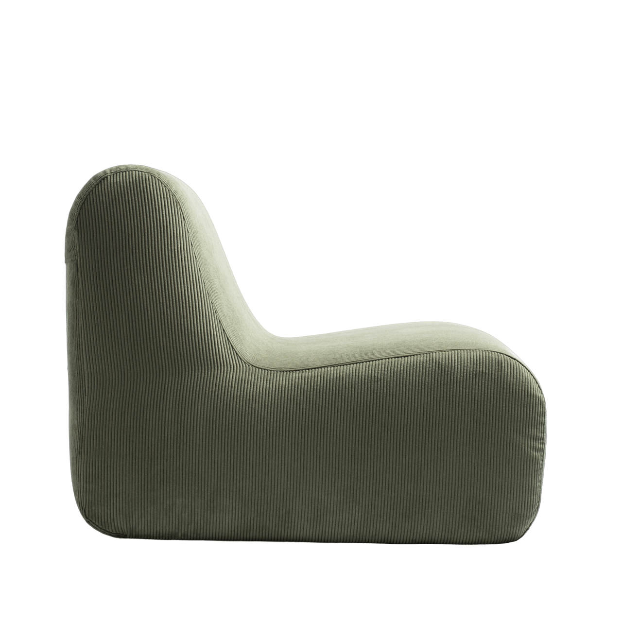 Pop-kaki Fireside chair