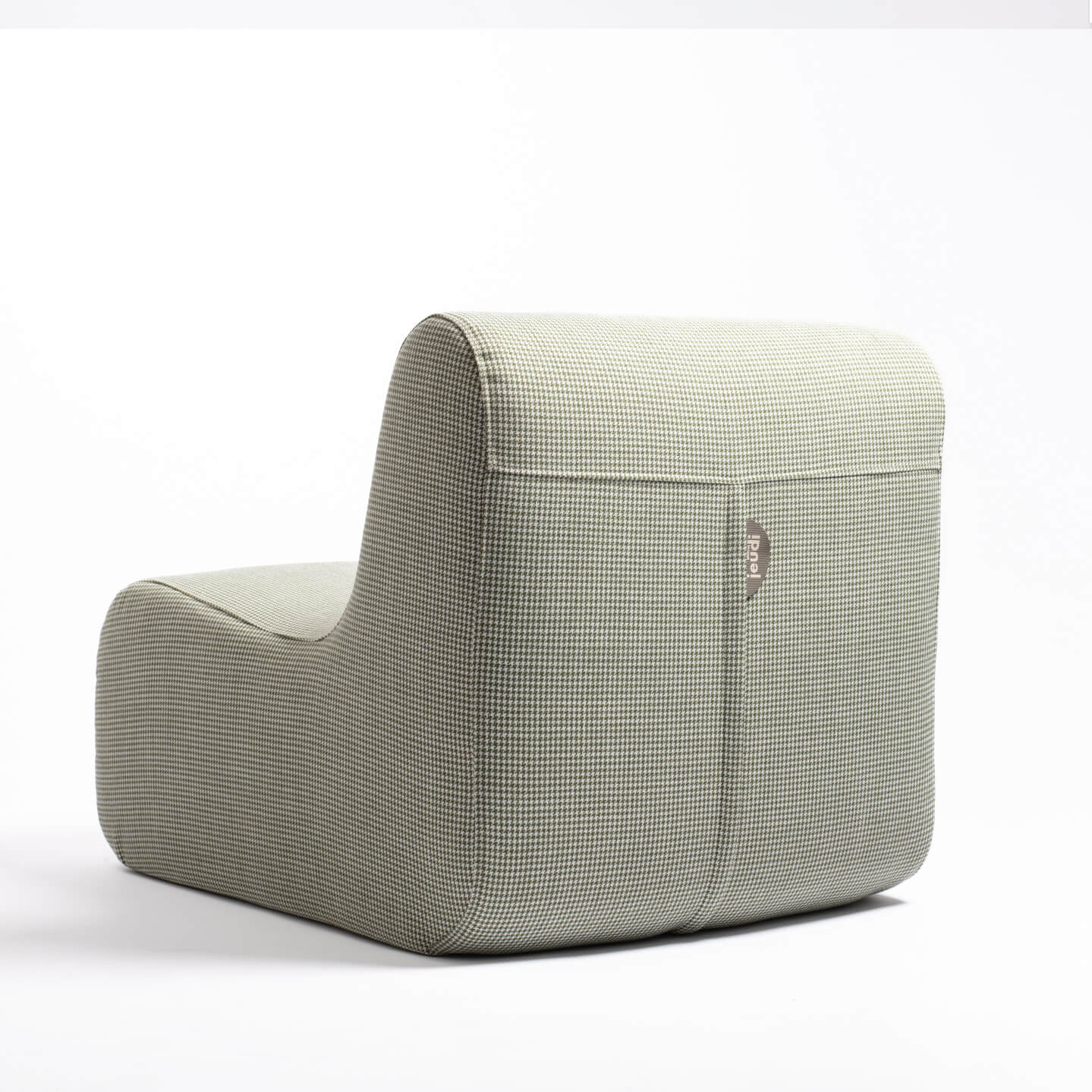 Cocotte-ecru/green Fireside chair