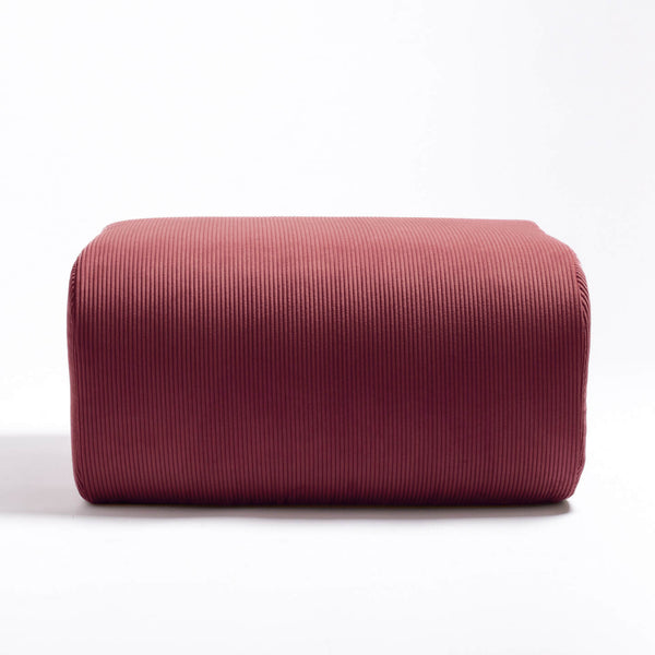 Bordeaux clair pouf