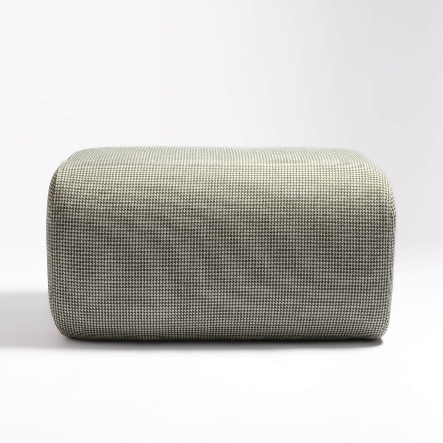 Pouf Cocotte-écru/vert