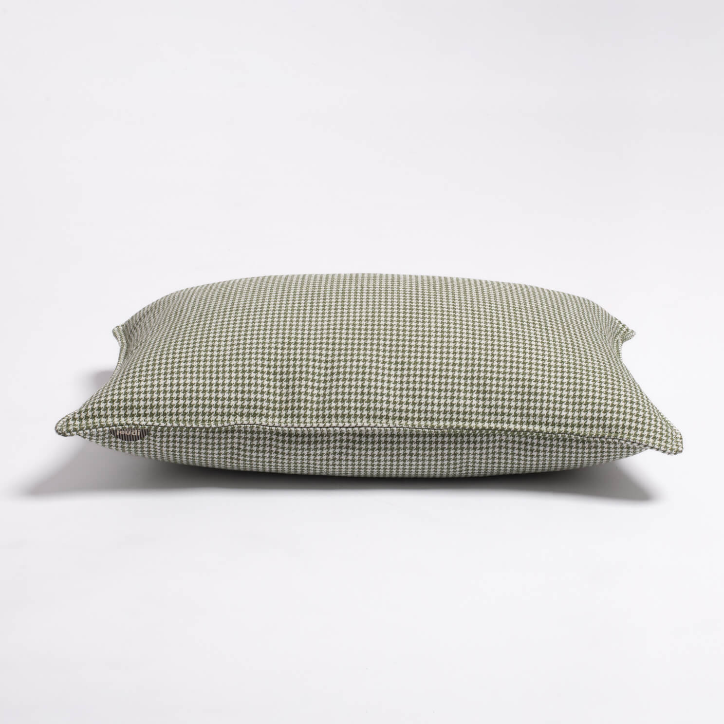 Cocotte ecru/vert cushion 50x30cm