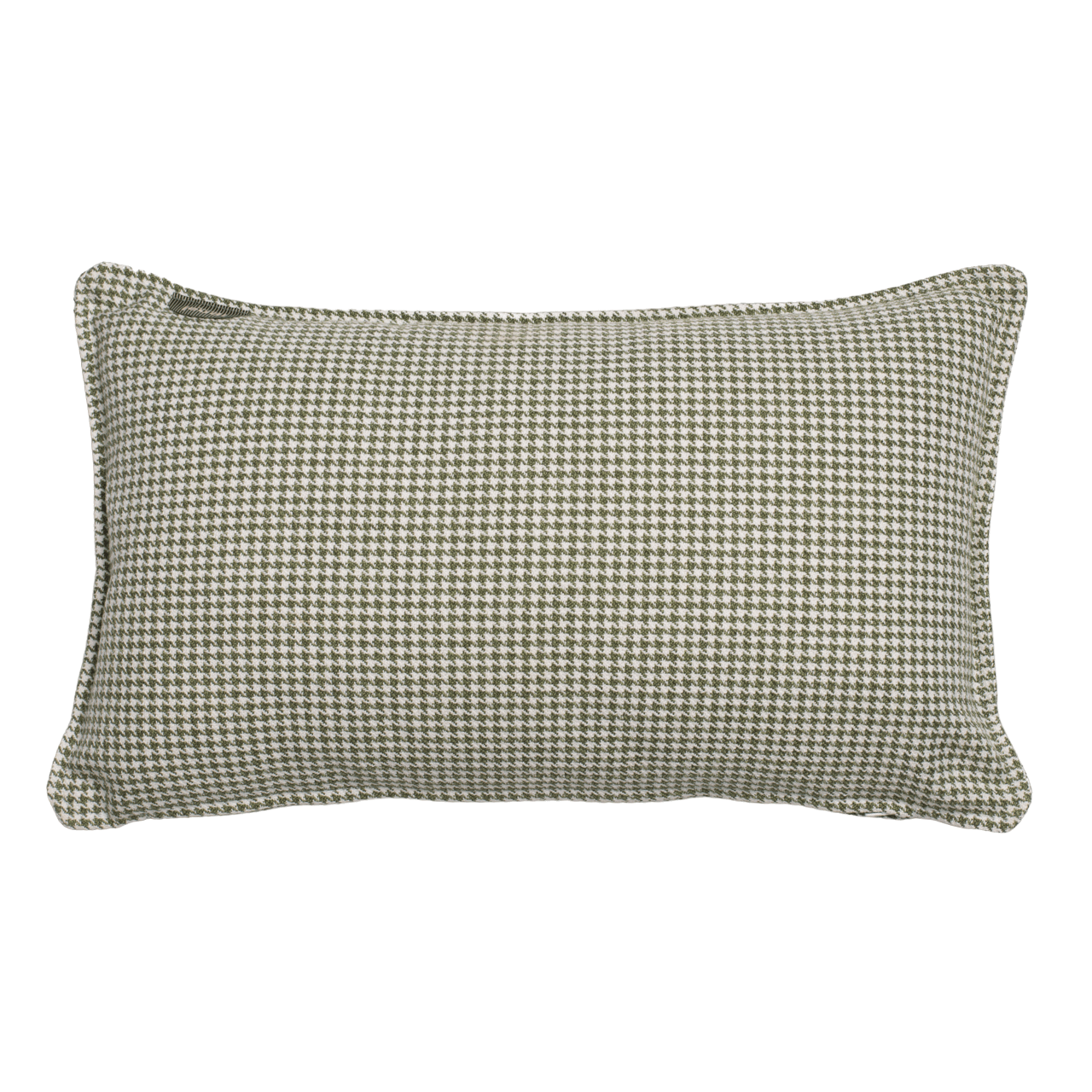 Cocotte ecru/vert cushion 50x30cm