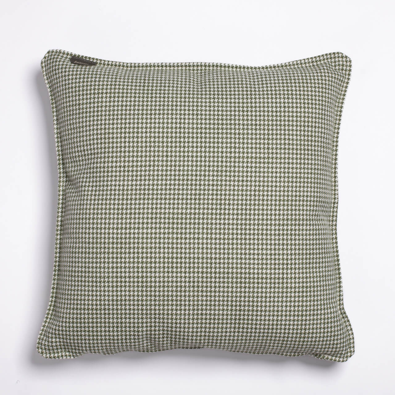 Cocotte ecru/vert cushion 50x50cm