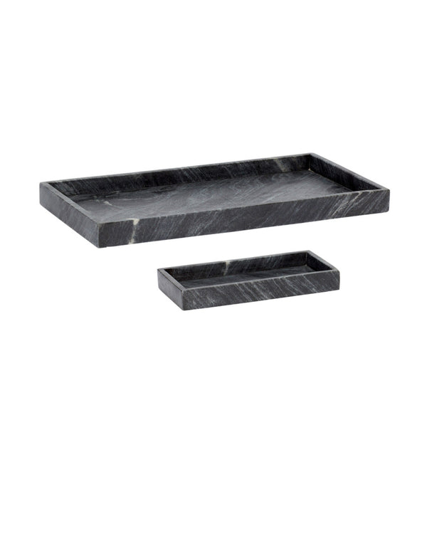 Large trays in marble