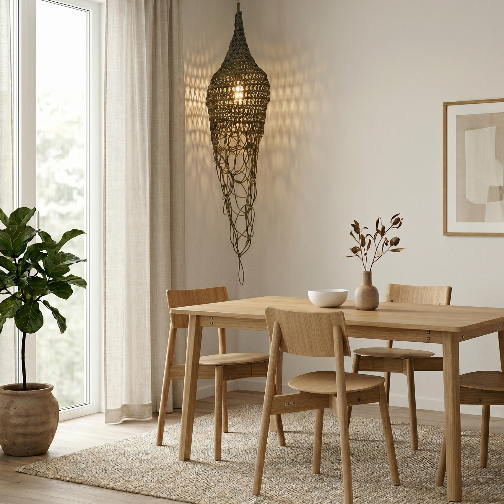 Méduse Lighting Fixture – khaki