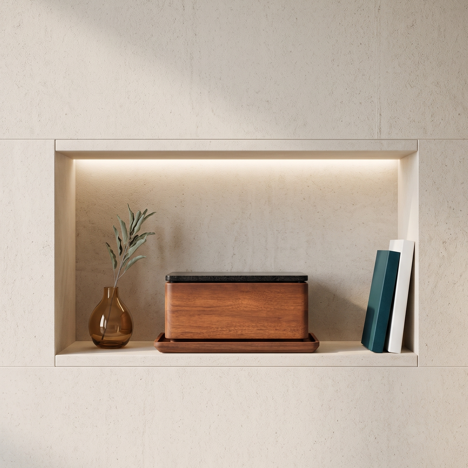 Aevum solid wood urn