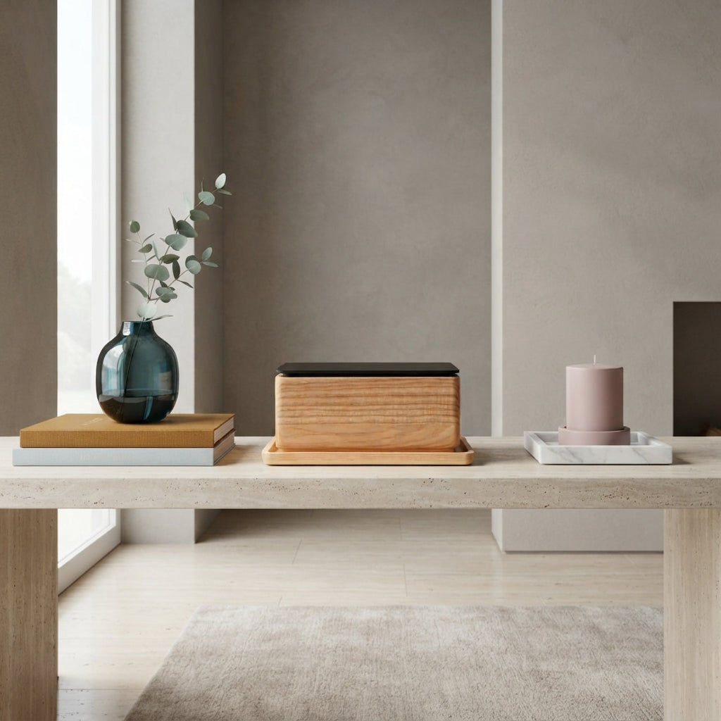 Aevum solid wood urn