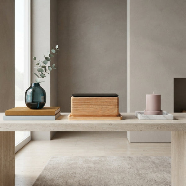 Aevum solid wood urn