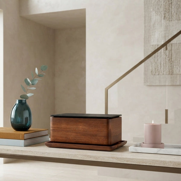 Aevum solid wood urn