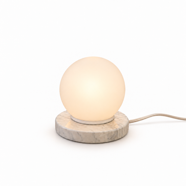 Lampe en pierre à poser