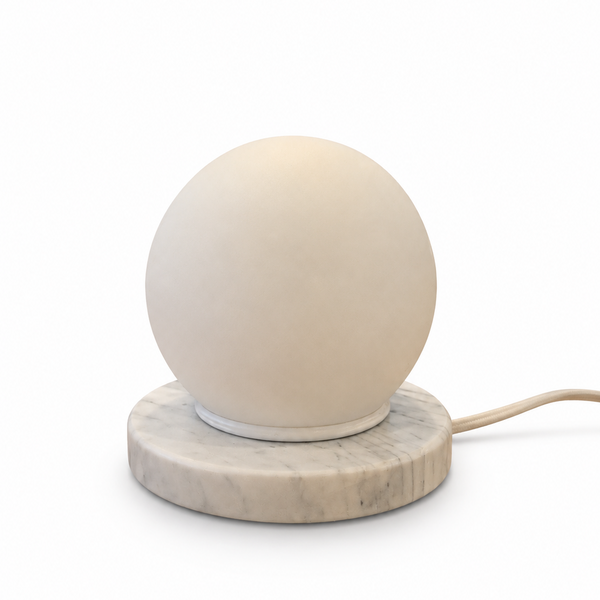 Lampe en pierre à poser