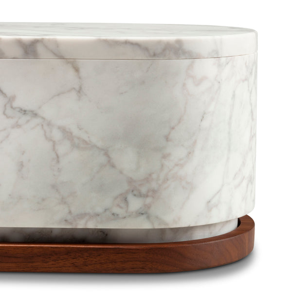 Vixit natural stone memorial urn
