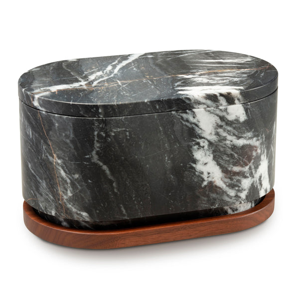 Vixit natural stone memorial urn