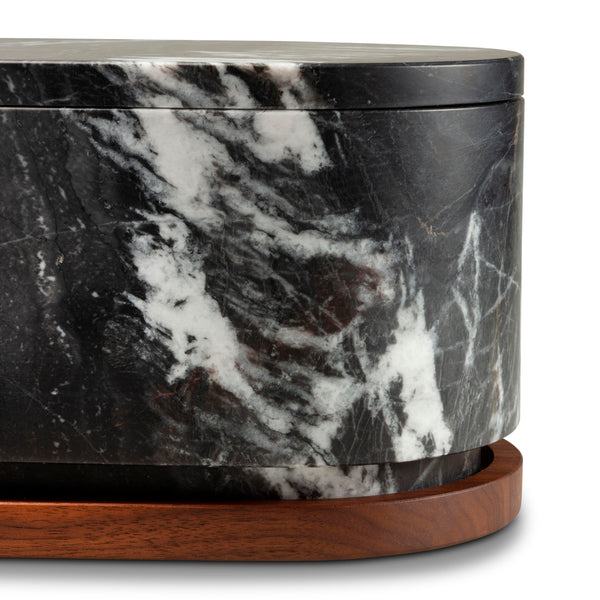 Vixit natural stone memorial urn