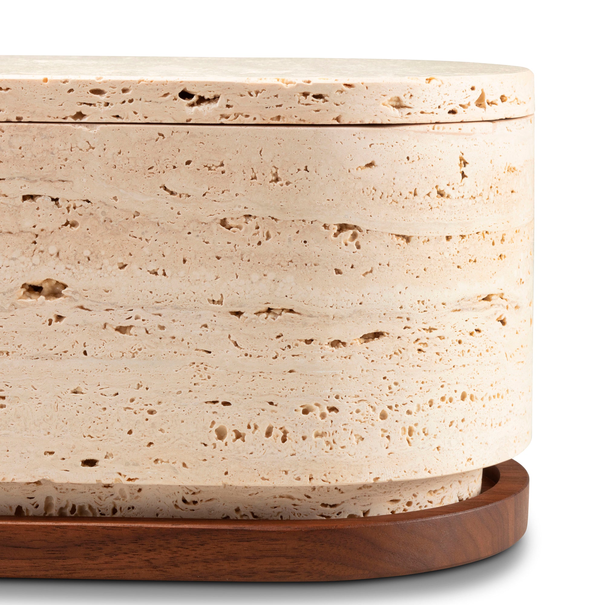 Vixit natural stone memorial urn