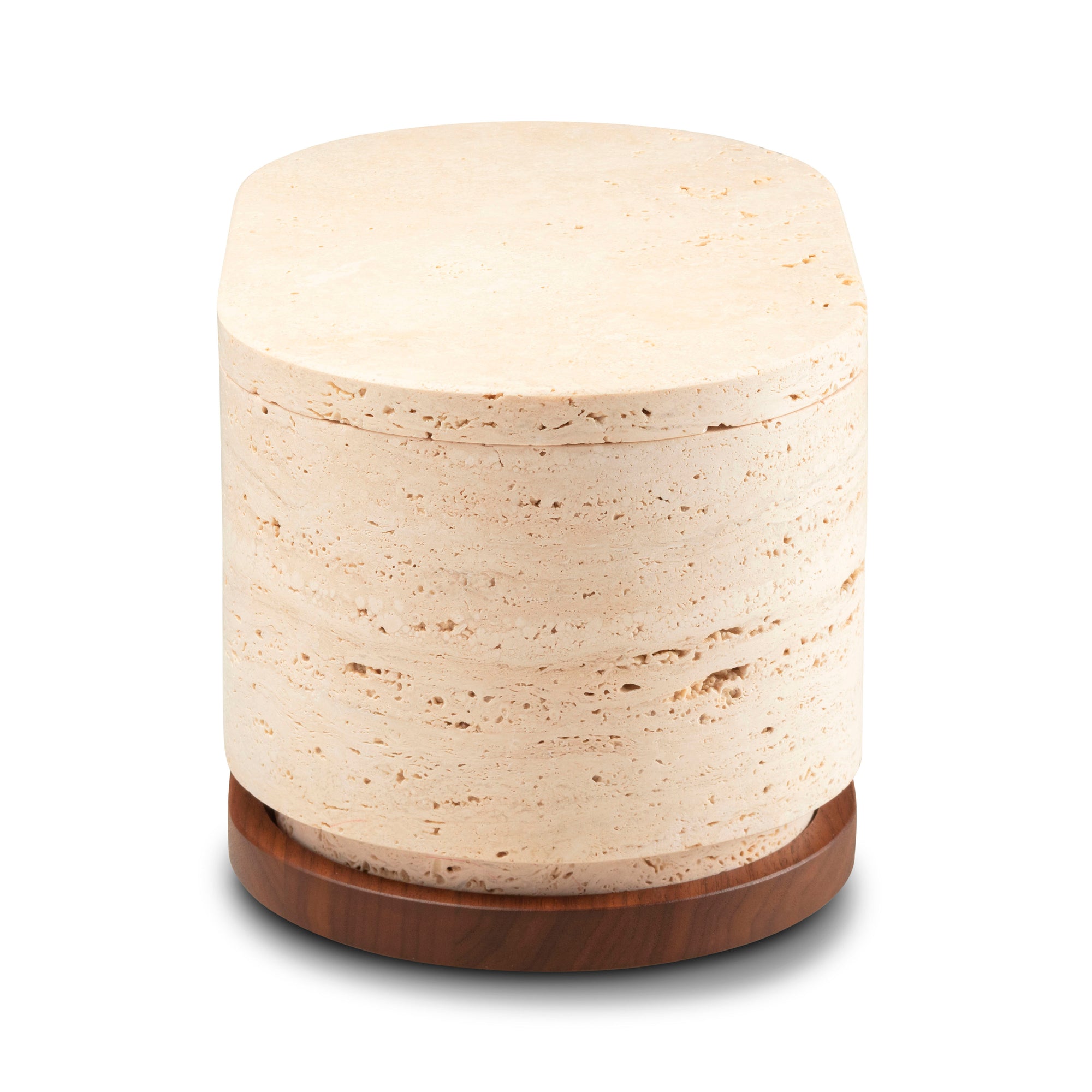Vixit natural stone memorial urn