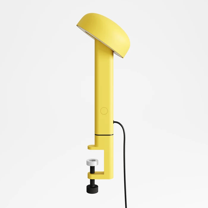 Lampe NOD à pincer - jaune de Naples