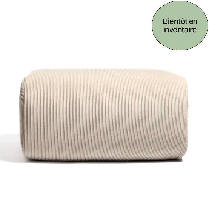 Pop-beige pouf