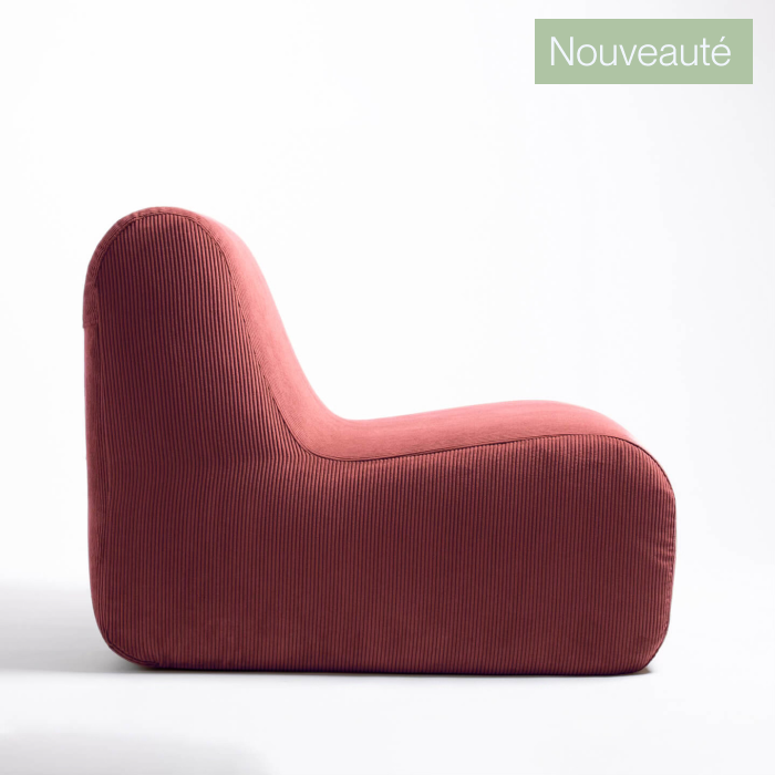 Bordeaux clair lounge chair