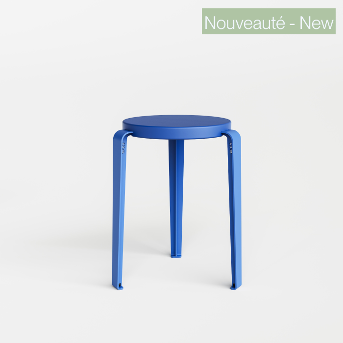 Tabouret LOU édition CHROMA- bois éco-certifié - 45cm
