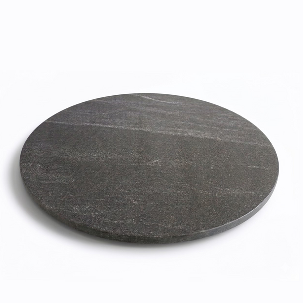 The large natural stone turntable